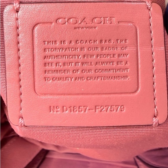 Coach Lexy Shoulder Bag In Signature Jacquard / Peony Pink - Picture 9 of 14